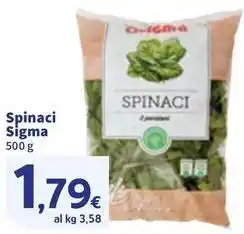 Sigma Spinaci Sigma offerta