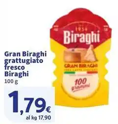 Sigma Gran Biraghi grattugiato fresco Biraghi offerta