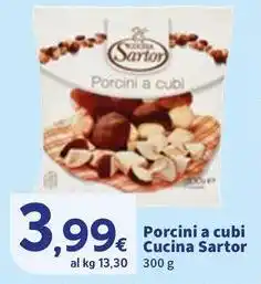Sigma Porcini a cubi Cucina Sartor offerta