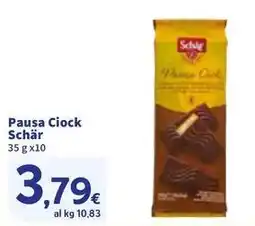 Sigma Pausa Ciock Schär offerta
