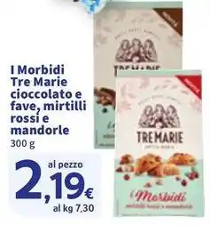 Sigma I Morbidi Tre Marie cioccolato e fave, mirtilli rossi e mandorle offerta