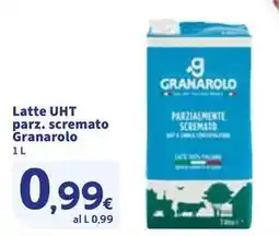 Sigma Latte UHT parz. scremato Granarolo offerta