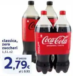 Sigma Coca-Cola classica, zero zuccheri offerta