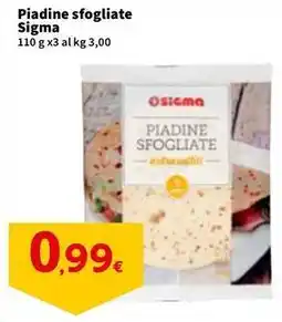 Sigma Piadine sfogliate Sigma offerta