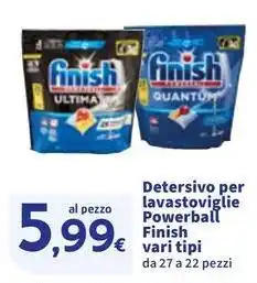 Sigma Detersivo per lavastoviglie Powerball Finish offerta