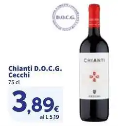 Sigma Chianti D.O.C.G. Cecchi offerta