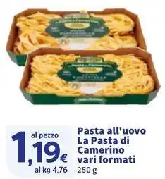 Sigma Pasta all'uovo La Pasta di Camerino offerta