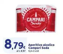 Sigma Aperitivo alcolico Campari Soda offerta