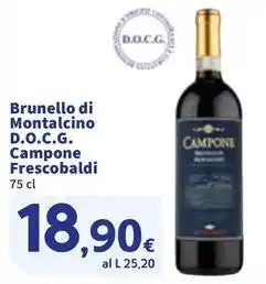 Sigma Brunello di Montalcino D.O.C.G. Campone Frescobaldi offerta