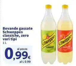 Sigma Bevande gassate Schweppes classiche, zero offerta