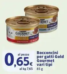 Sigma Bocconcini per gatti Gold Gourmet offerta