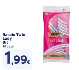 Sigma Rasoio Twin Lady Bic offerta