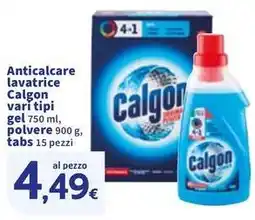 Sigma Anticalcare lavatrice Calgon gel, polvere, tabs offerta