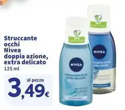 Sigma Struccante occhi Nivea doppia azione, extra delicato offerta