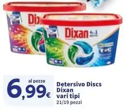 Sigma Detersivo Discs Dixan offerta