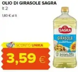 Tigre Olio di girasole SAGRA offerta