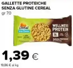 Tigre Gallette proteiche senza glutine CEREAL offerta