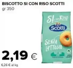 Tigre Biscotto si con riso SCOTTI offerta