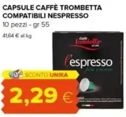 Tigre Capsule caffè trombetta compatibili NESPRESSO offerta