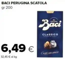 Tigre Baci perugina scatola offerta