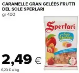 Tigre Caramelle gran gelées frutti del sole SPERLARI offerta