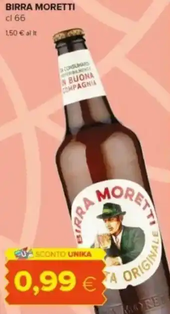 Tigre Birra moretti offerta