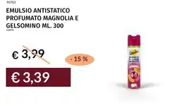 Prezzemolo e Vitale Emulsio antistatico profumato magnolia e gelsomino offerta