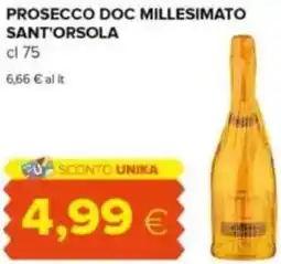 Tigre Prosecco doc millesimato SANT'ORSOLA offerta