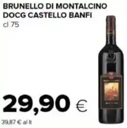 Tigre Brunello di montalcino docg CASTELLO BANFI offerta