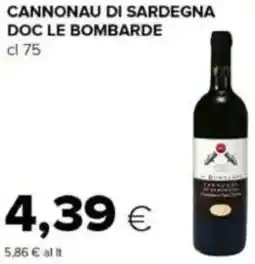 Tigre Cannonau di sardegna doc LE BOMBARDE offerta