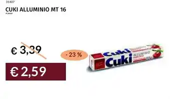 Prezzemolo e Vitale Cuki alluminio offerta