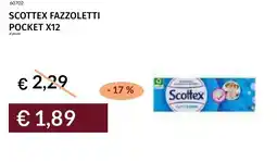 Prezzemolo e Vitale Scottex fazzoletti pocket x12 offerta