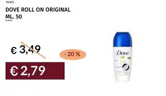 Prezzemolo e Vitale Dove roll on original offerta