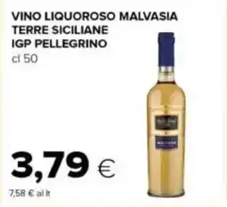 Tigre Vino liquoroso malvasia terre siciliane igp pellegrino offerta