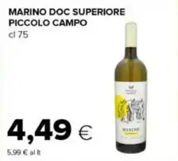 Tigre Marino doc superiore piccolo campo offerta