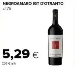 Tigre Negroamaro igt d'otranto offerta
