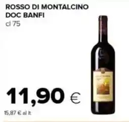 Tigre Rosso di montalcino doc BANFI offerta