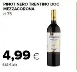Tigre Pinot nero trentino doc MEZZACORONA offerta