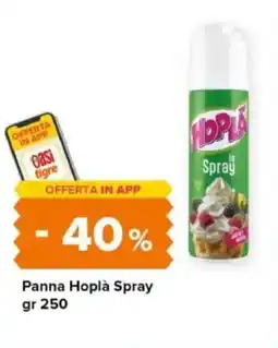 Tigre Panna Hoplà Spray offerta
