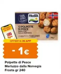 Tigre Polpette di Pesce Merluzzo dalla Norvegia Frosta offerta