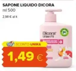 Tigre Sapone liquido DICORA offerta