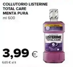 Tigre Collutorio listerine total care menta pura offerta