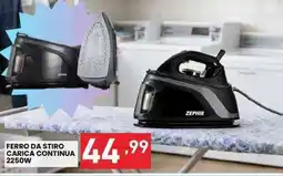 MEGA Ferro da stiro carica continua 2250W offerta
