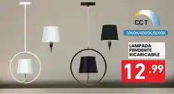 MEGA CCT Lampada pendente ricaricabile offerta