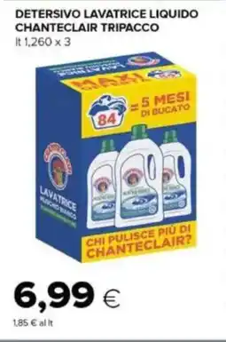 Tigre Detersivo lavatrice liquido chanteclair tripacco offerta