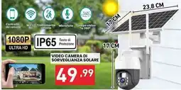 MEGA Video camera di sorveglianza solare offerta