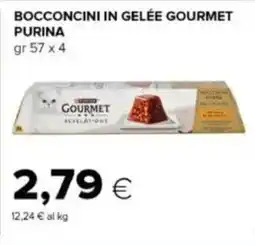 Tigre Bocconcini in gelée gourmet PURINA offerta