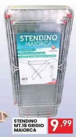 MEGA Stendino mt.18 grigio maiorca offerta