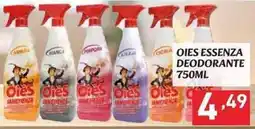 MEGA Oies essenza deodorante offerta