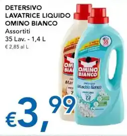 Migross Supermercati e Market Detersivo lavatrice liquido OMINO BIANCO offerta